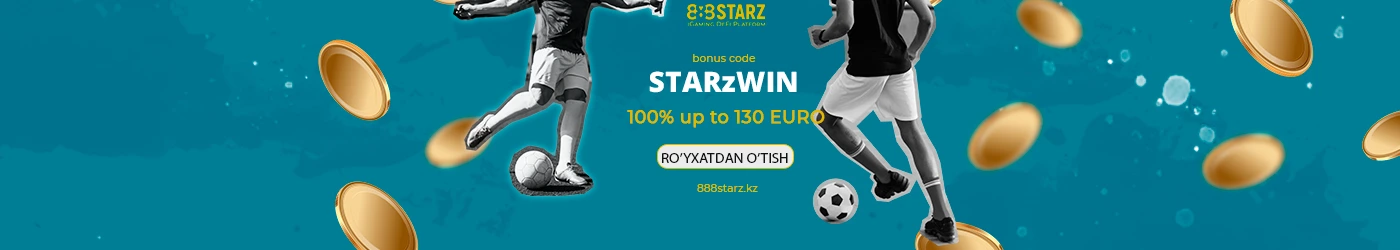 888STARZ KZ bonus.